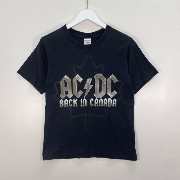 ACDC Back In Canada Tour Tee - Picture 1 of 4